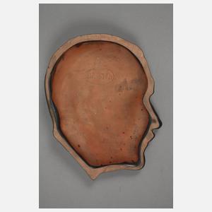 Zwei Wandmasken Meissen Teichert