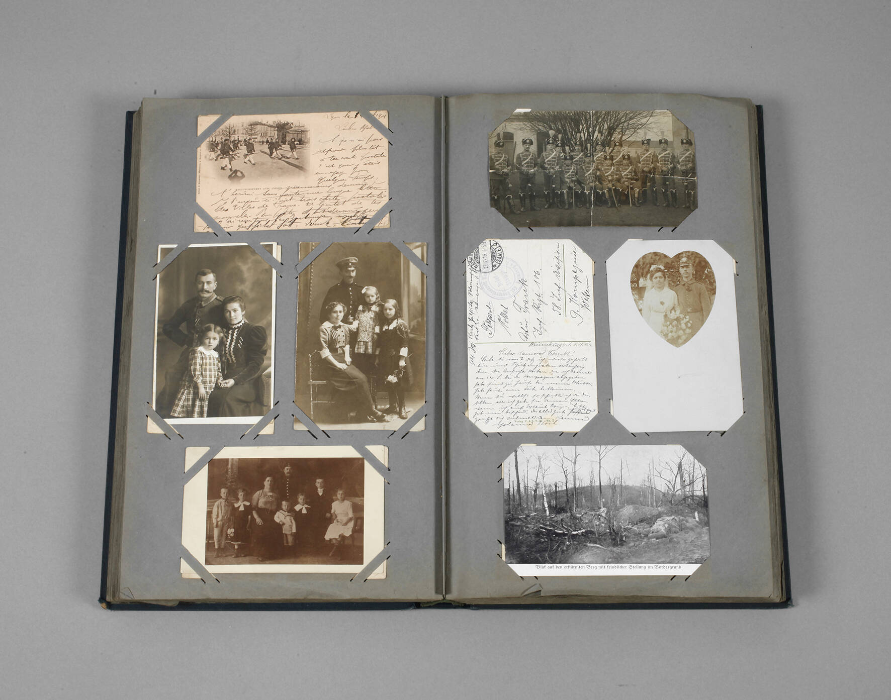 Ansichtskarten Album 1. Weltkrieg