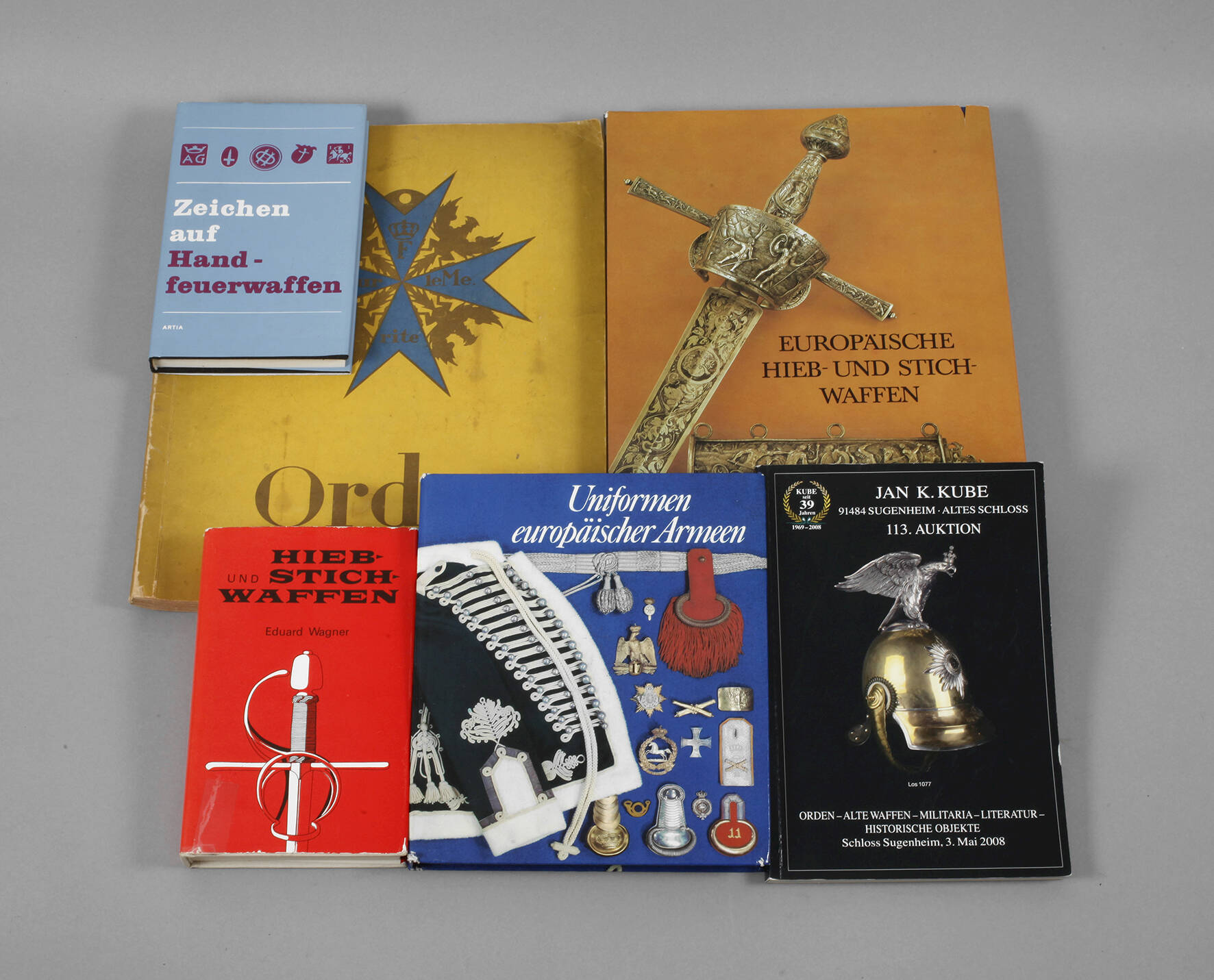 Konvolut militärische Bücher