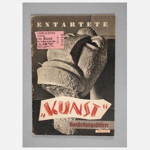 Ausstellungsführer Entartete Kunst