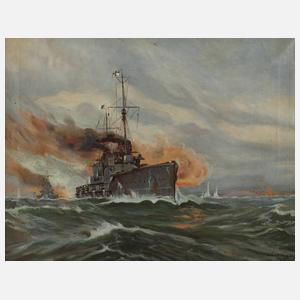 H. Augsburger, "Die Beschießung von Hartlepool"