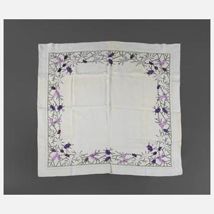 Besticktes Tafeltuch