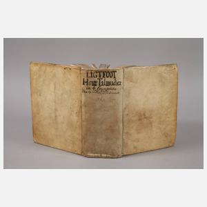 Johannis Lightfooti Horae Hebraicae