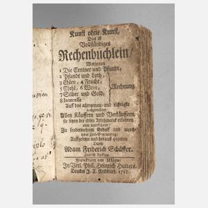 Rechenbuch 1735