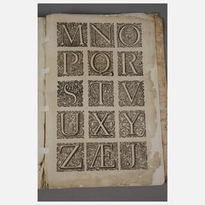 Frühes Kalligraphisches Lehrbuch