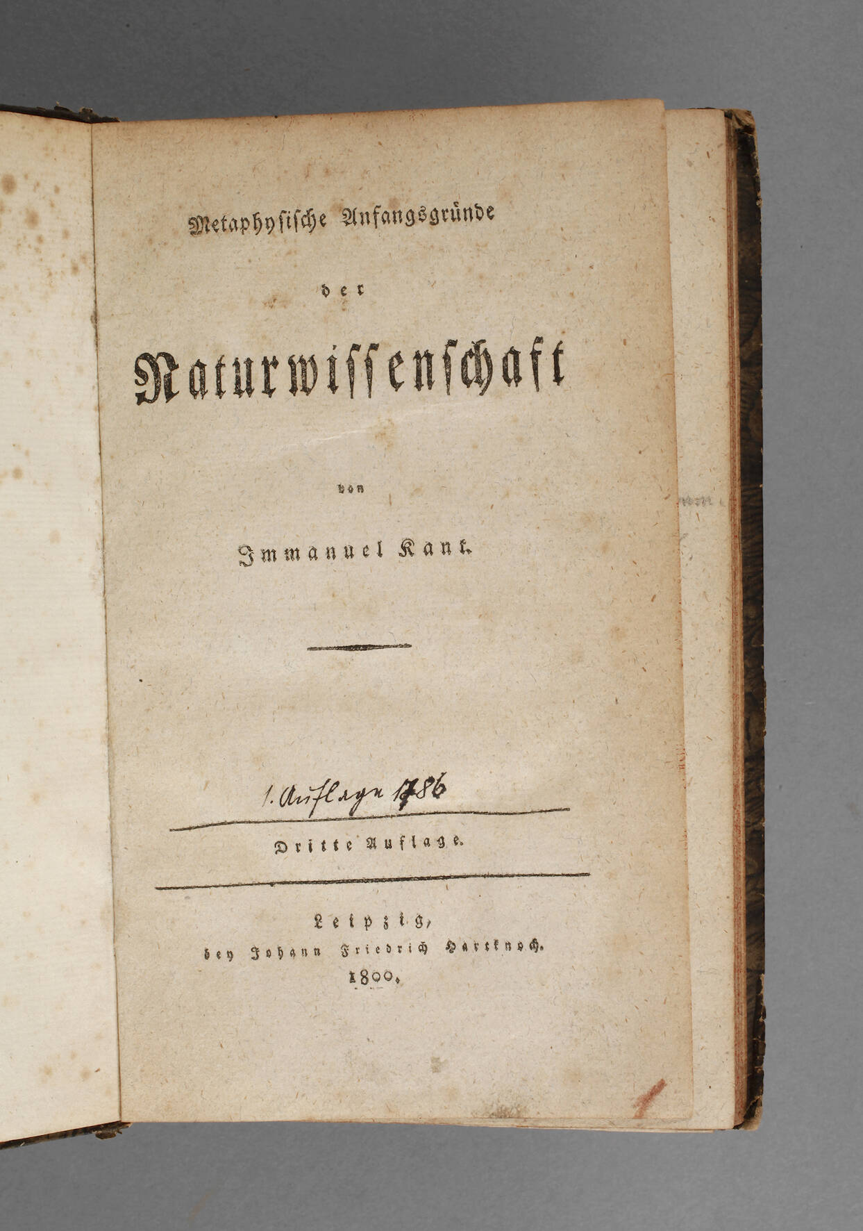 Metaphysische Anfangsgründe