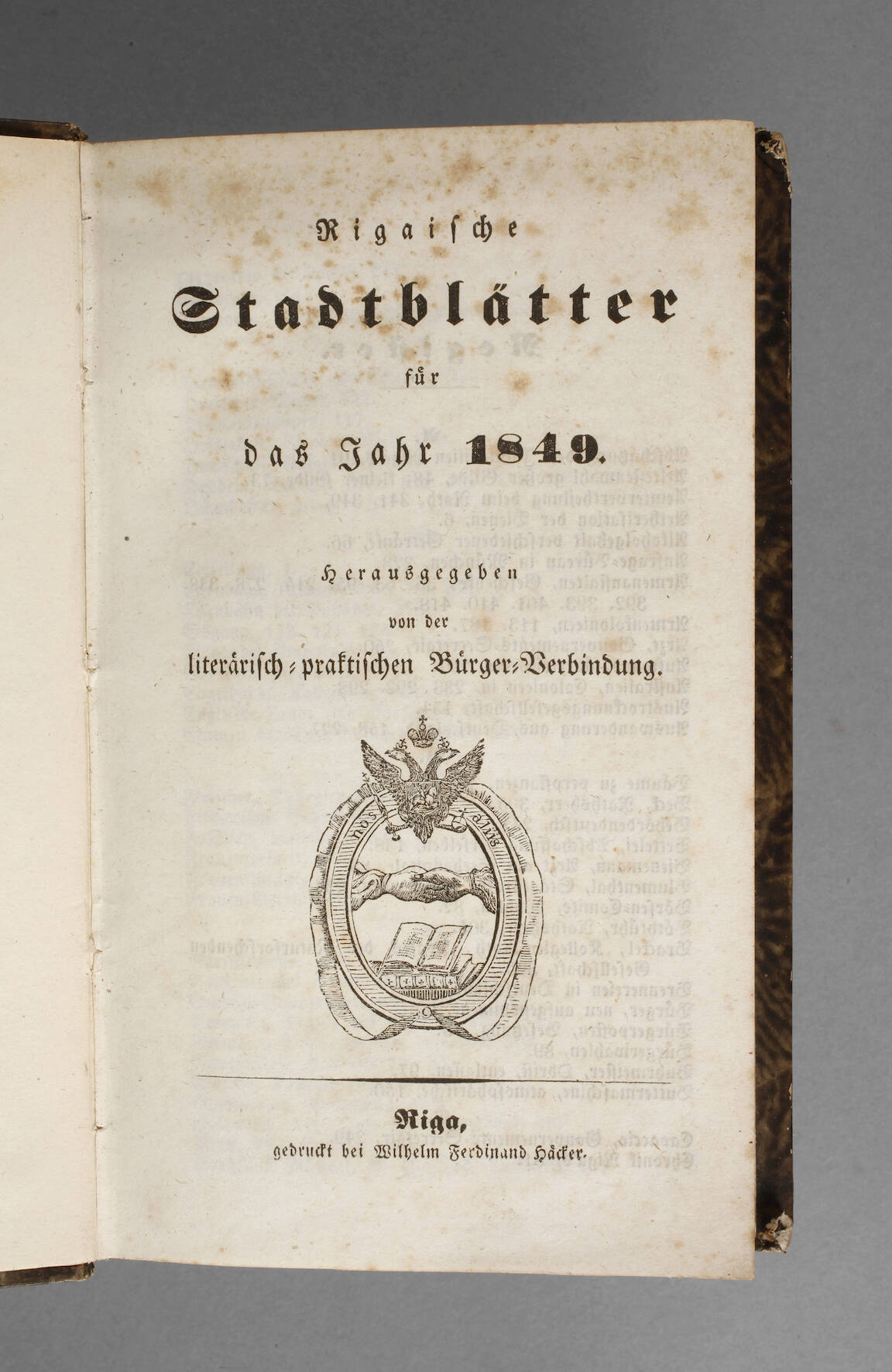 Rigaische Stadtblätter