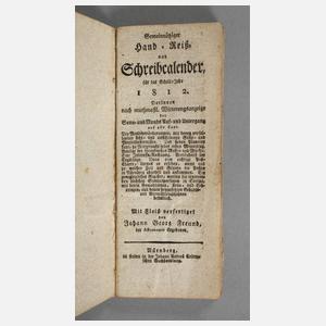 Gemeinnütziger Hand-, Reiß- und Schreibcalender