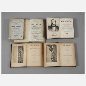 Konvolut Reiseliteratur 19. Jahrhundert