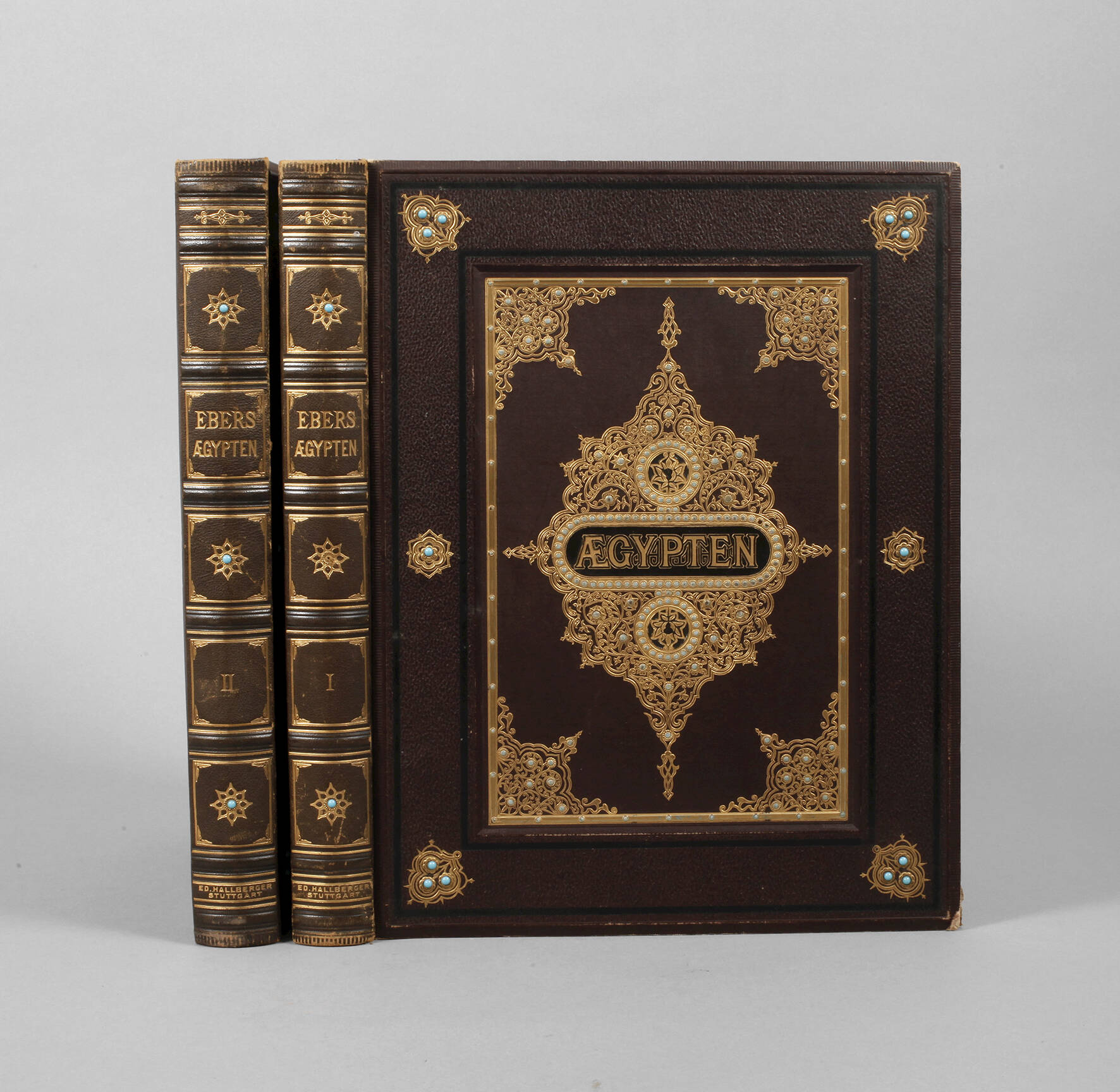 Zwei Bände Ägypten in Bild und Wort