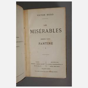 Fünf Bände Les Misérables