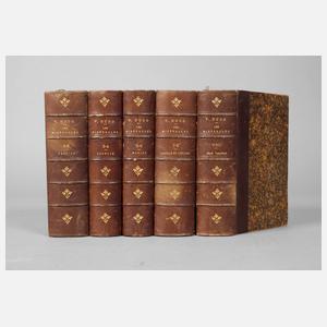 Fünf Bände Les Misérables