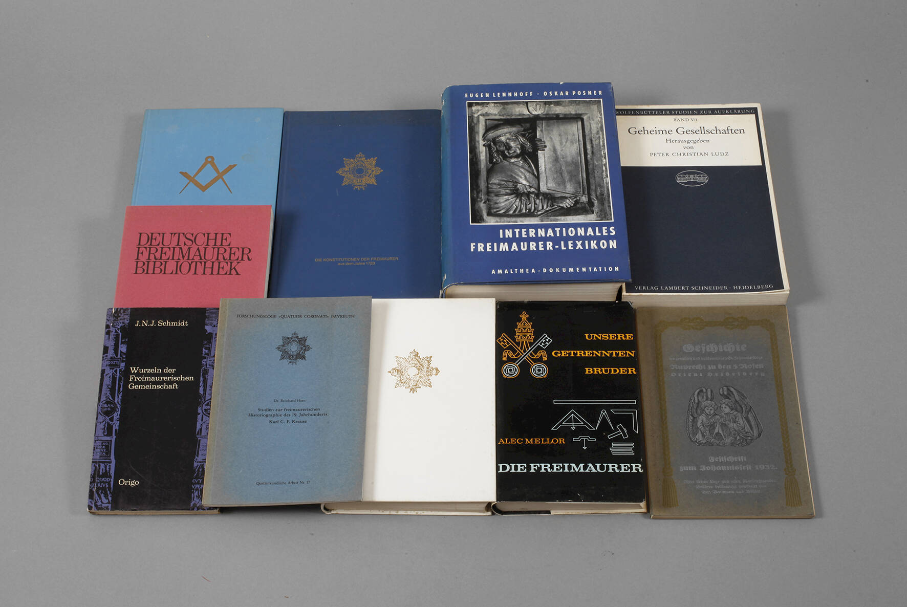 Konvolut Freimaurerliteratur