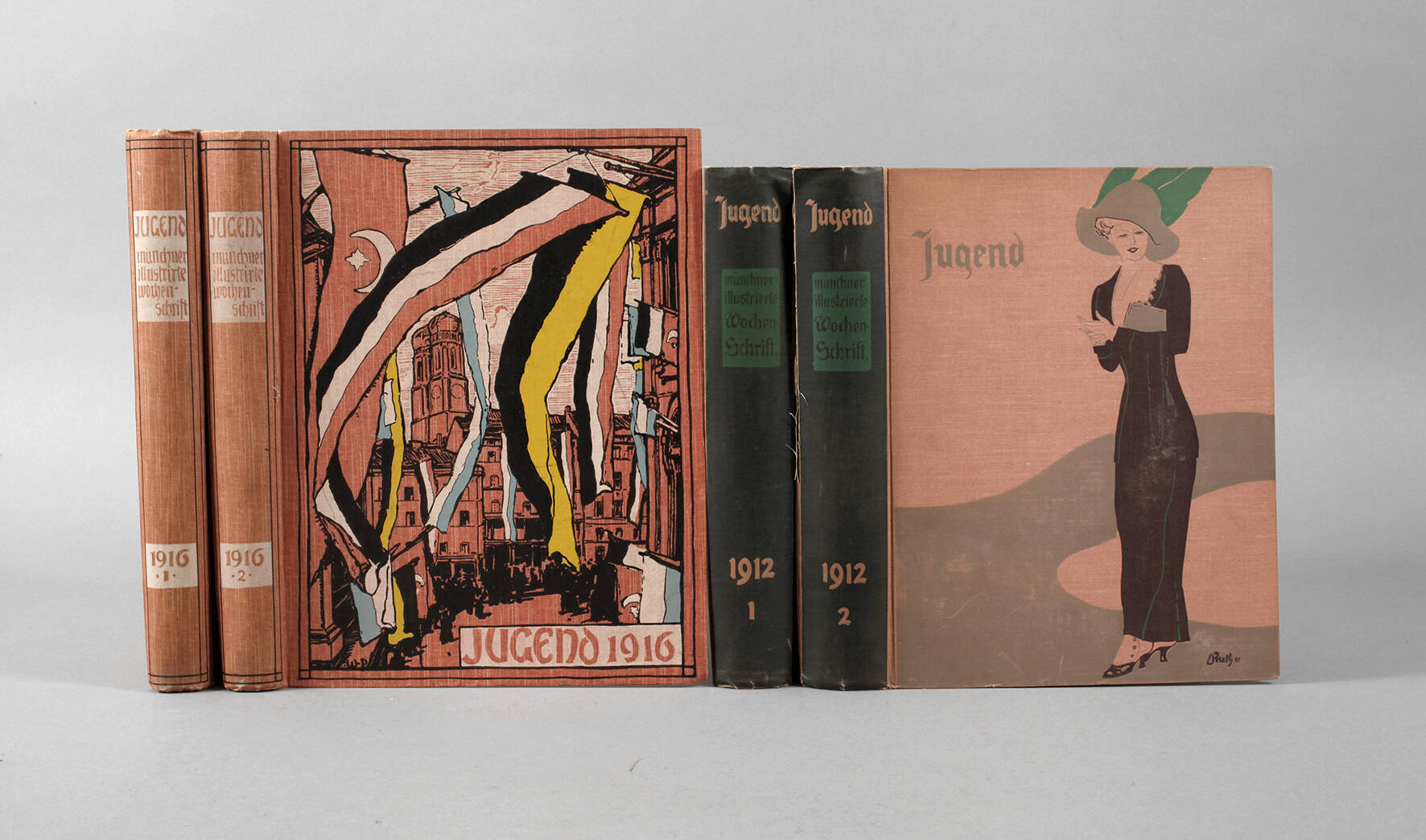 Vier Bände "Jugend"