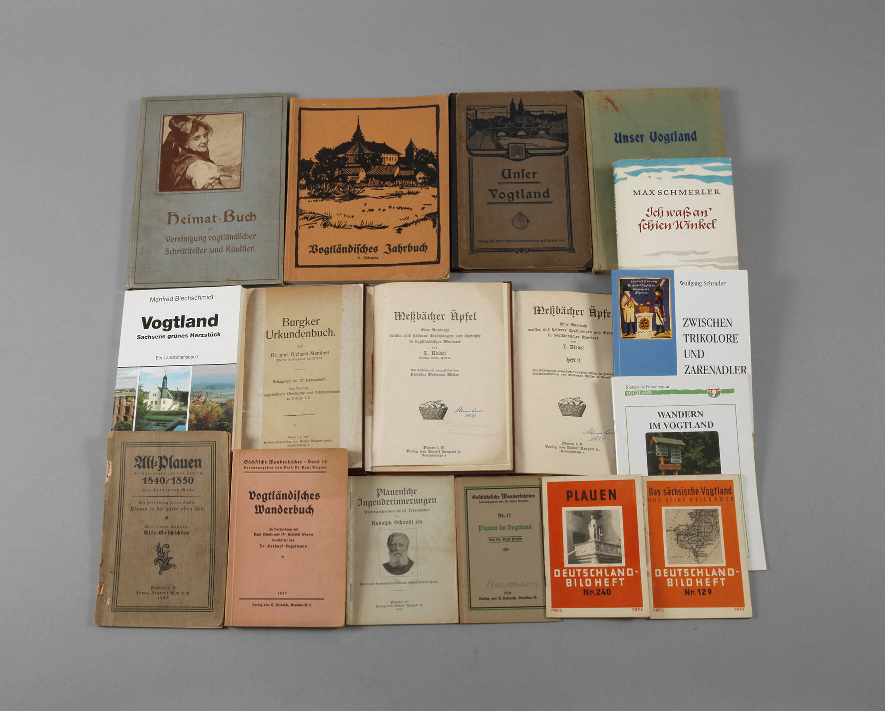 Konvolut Vogtlandliteratur