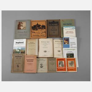 Konvolut Vogtlandliteratur
