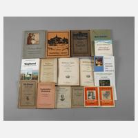 Konvolut Vogtlandliteratur111