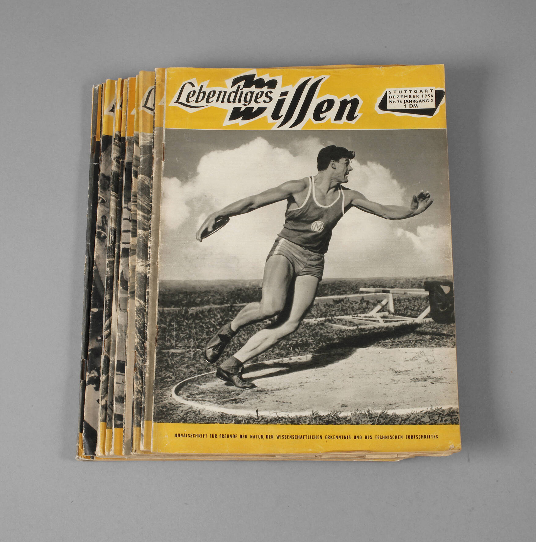 Konvolut Zeitschriften "Lebendiges Wissen"