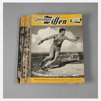 Konvolut Zeitschriften "Lebendiges Wissen"111