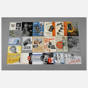 Konvolut Fotografiekataloge