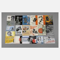 Konvolut Fotografiekataloge111