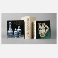 Drei Bände Fachliteratur Porzellan111