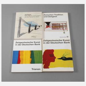 Vier Bände zeitgenössische Kunst