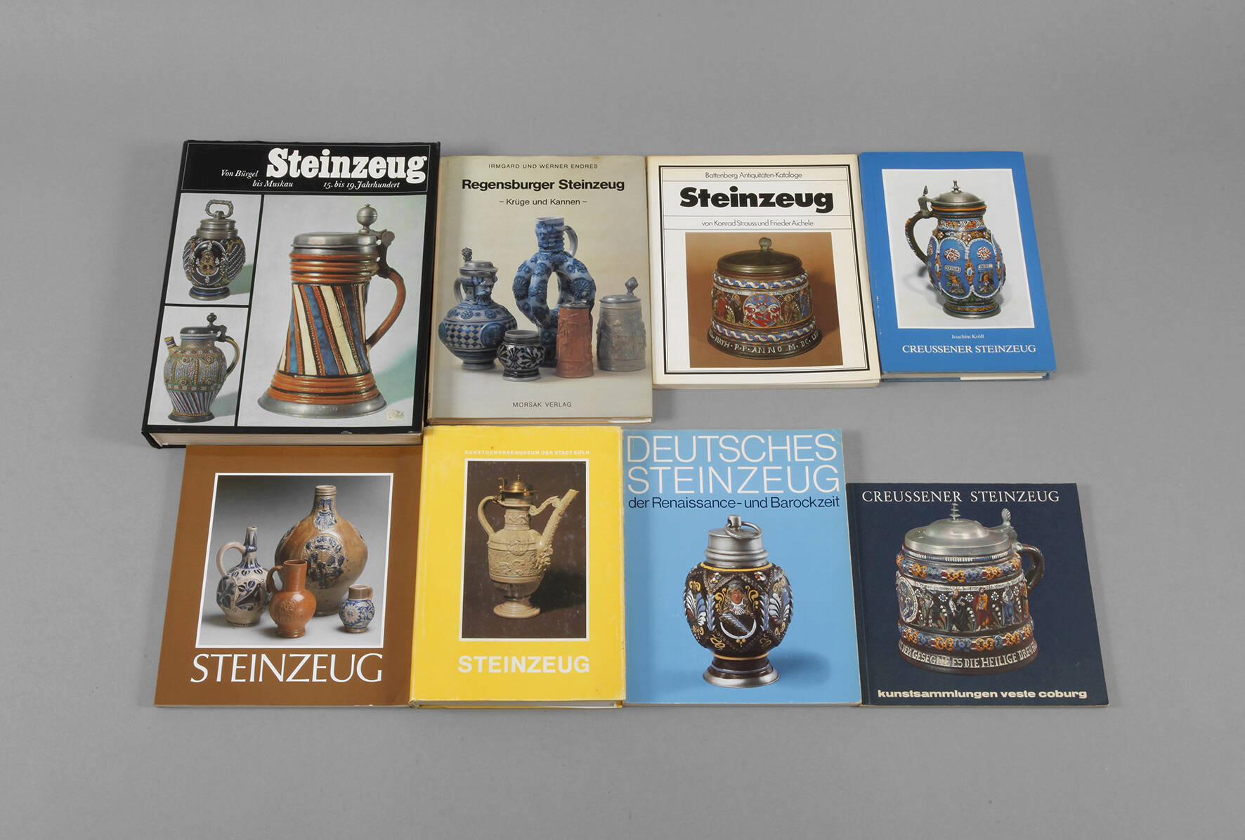 Konvolut Fachliteratur Steinzeug