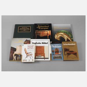 Konvolut Fachliteratur Möbel