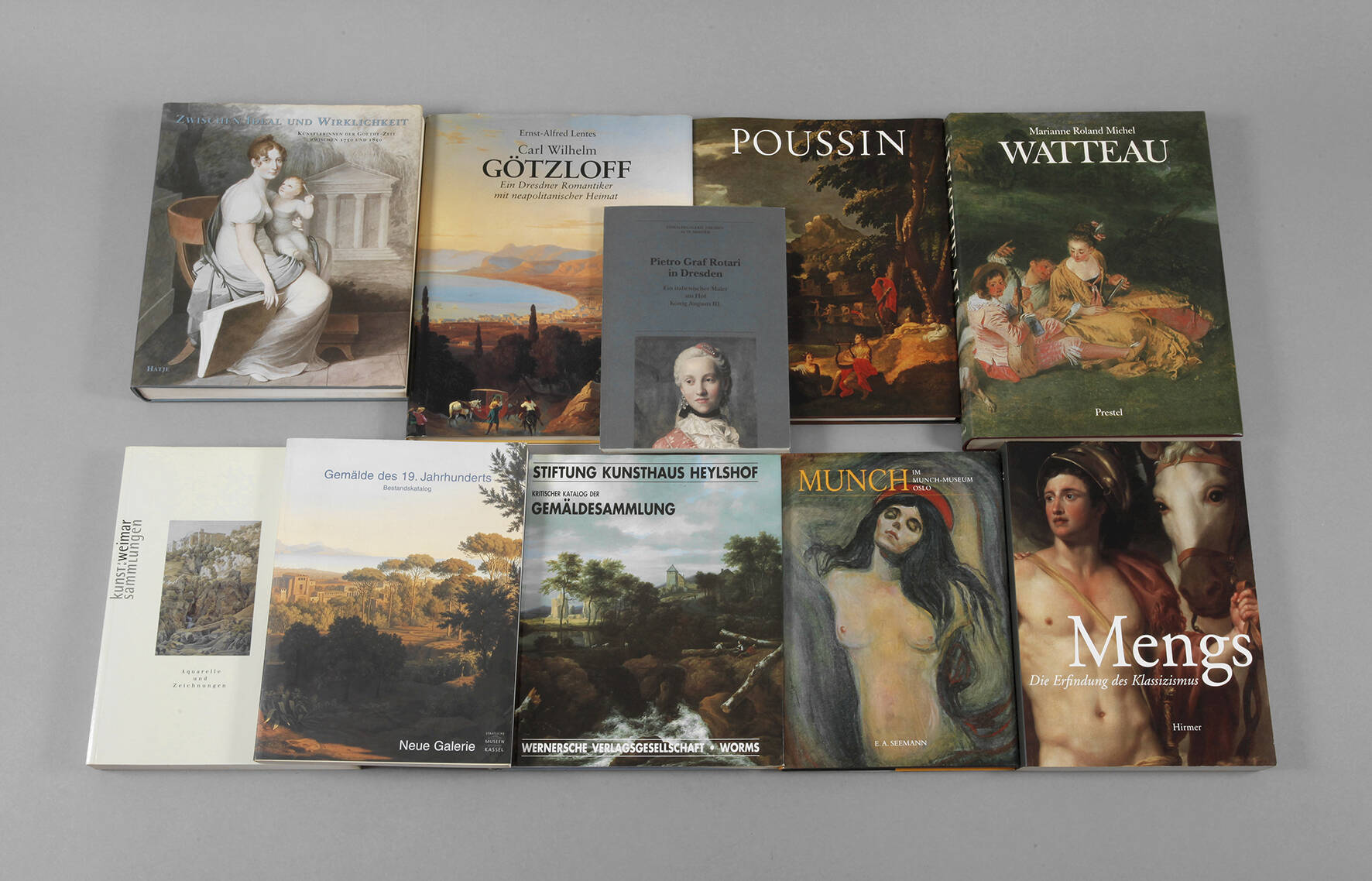 Konvolut Fachliteratur Malerei