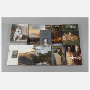 Konvolut Fachliteratur Malerei
