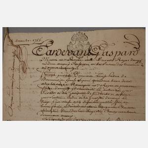 Französische Dokumente 18./19. Jh.