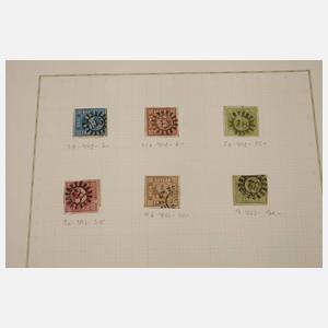 Konvolut Briefmarken Altdeutschland