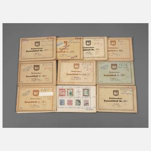 Posten Briefmarken Auswahlhefte
