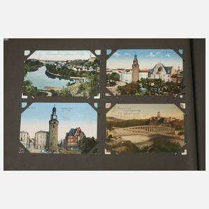 Ansichtskartenalbum Sachsen-Anhalt