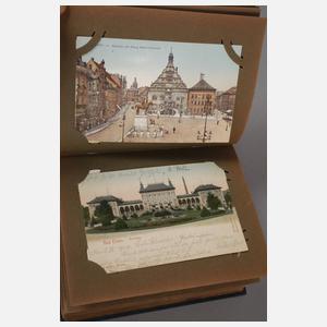 Kleines Ansichtskartenalbum Plauen/Vogtland