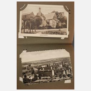 Kleines Ansichtskartenalbum Plauen/Vogtland