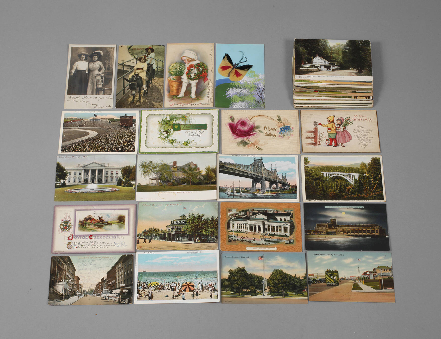 Konvolut Postkarten Amerika