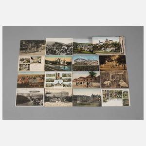 Konvolut Postkarten Sachsen