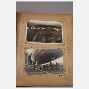 Postkartenalbum Zeppelin