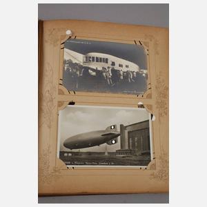 Postkartenalbum Zeppelin