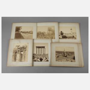 Konvolut Fotografien Syrien um 1875