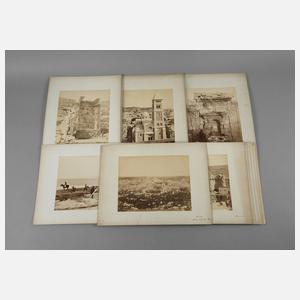Konvolut Fotografien Vorderer Orient um 1875