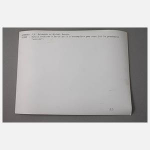 Große Sammlung Filmfotos Jean-Paul Belmondo