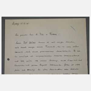 Autograf Werner Karl Heisenberg