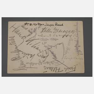 Autograf Olympische Spiele 1936