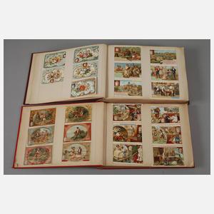 Zwei Liebig-Sammelalben