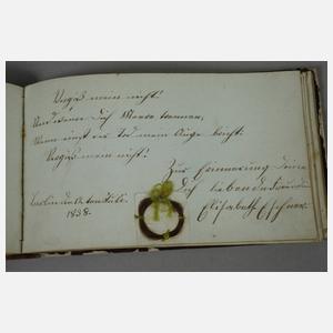 Stammbuchalbum Biedermeier