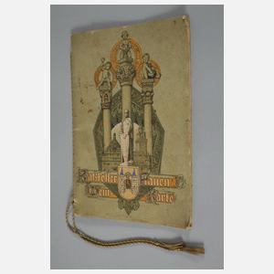 Weinkarte aus dem Ratskeller Plauen