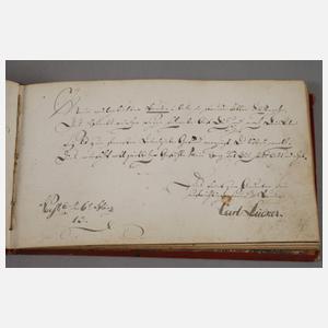 Studentisches Poesiealbum